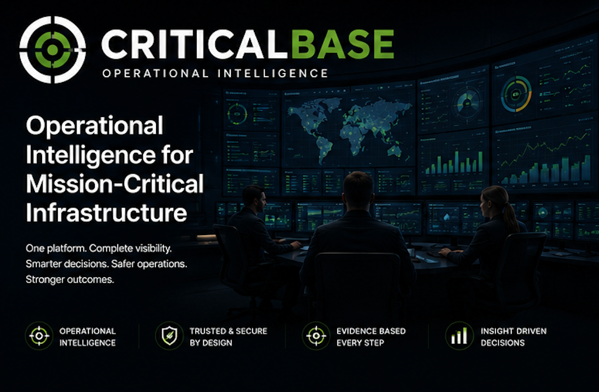 CriticalBase operational intelligence control room